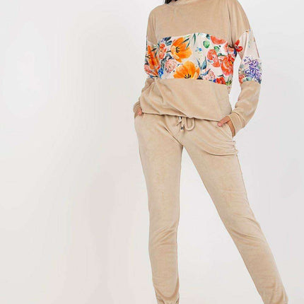 Elegant Parisian Lounge Set Sweatshirt And Pants Women