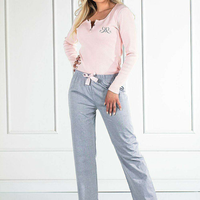 Cozy Chic Women's Long Sleeve Pajama Set