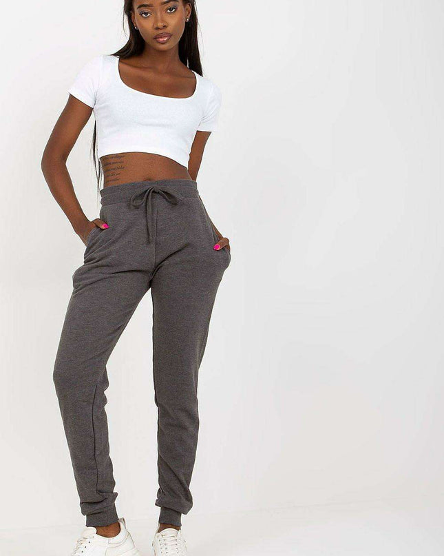 BFG High-Waisted Comfort Sweatpants with Adjustable Elastic Waistband