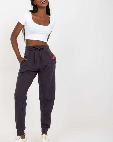 BFG High-Waisted Comfort Sweatpants with Adjustable Elastic Waistband