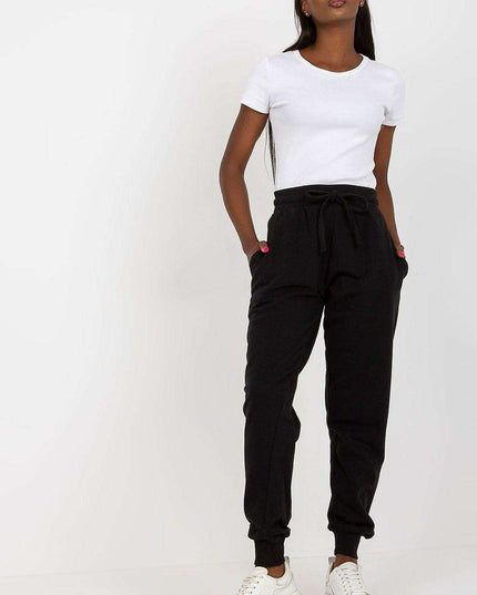 BFG High-Waisted Comfort Sweatpants with Adjustable Elastic Waistband