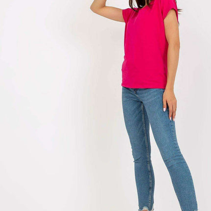 Chic Heart-Shaped Neck Everyday Tee