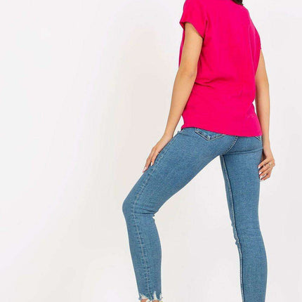 Chic Heart-Shaped Neck Everyday Tee