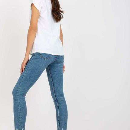 Chic Heart-Shaped Neck Everyday Tee