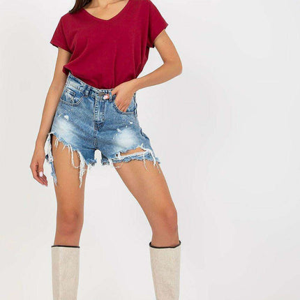 Chic Heart-Shaped Neck Everyday Tee