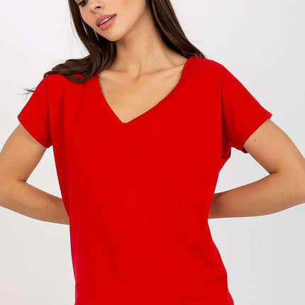 Chic Heart-Shaped Neck Everyday Tee