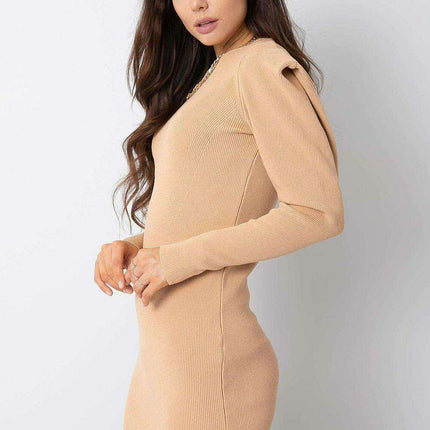 Chic Parisian Inspired Long Sleeve Daydress Elegant Wear