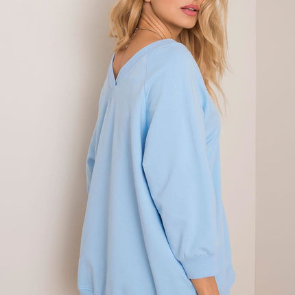 Chic Heart Embellished Paris Sweatshirt For Women Casual