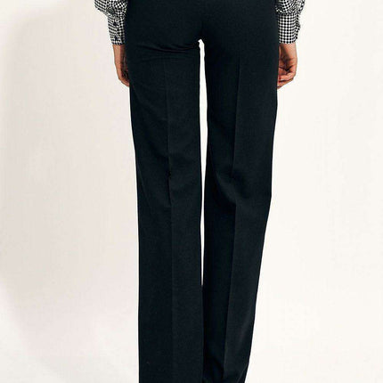 Chic Wide Leg Trousers For Elegant Office And Casual Wear