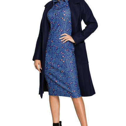 Elegant Fleece Wrap Coat