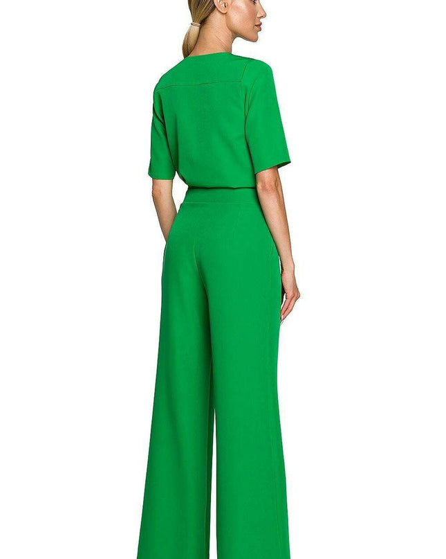 Chic Envelope Trouser Ensemble