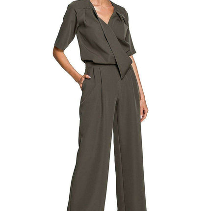 Chic Envelope Trouser Ensemble