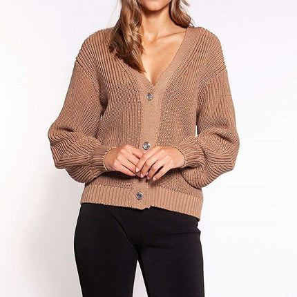 Elegant Comfort Ribbed Cardigan