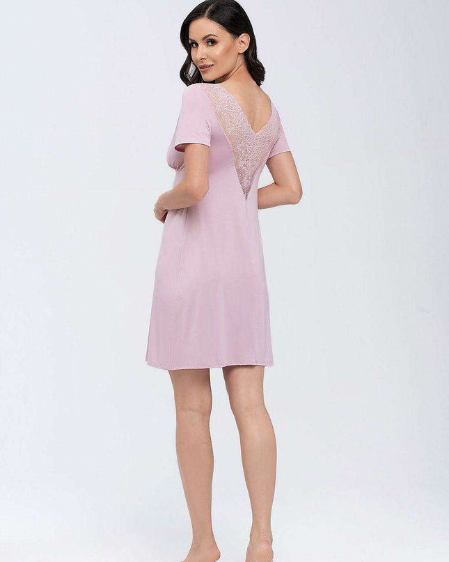 Lace-Trimmed Nightgown Babella: Where Comfort Meets Elegance