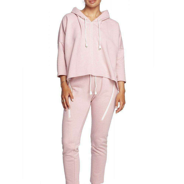 Stylish Cozy Knit Hooded Sweater by BeWear