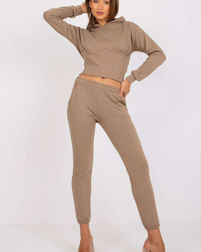 Chic Comfort Hoodie and Pants Ensemble
