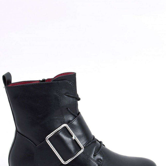 Timeless Elegance Lace-Up Boots Model 170437
