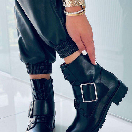 Timeless Elegance Lace-Up Boots Model 170437