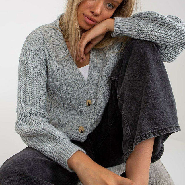 Chic Button-Up Knit Cardigan for Every Occasion