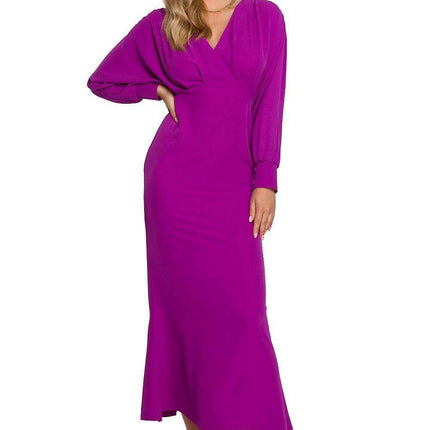 Chic Fishtail Maxi Evening Dress