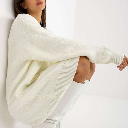 Parisian Heart Long Sleeve Knit Dress For Women Casual Wear