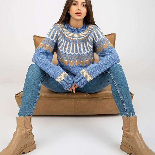 Chic Parisian Knit Sweater For Elegant Everyday Style