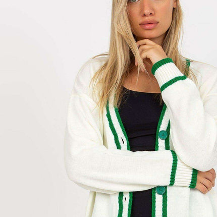 Elegant Parisian Button Front Cardigan With Pockets