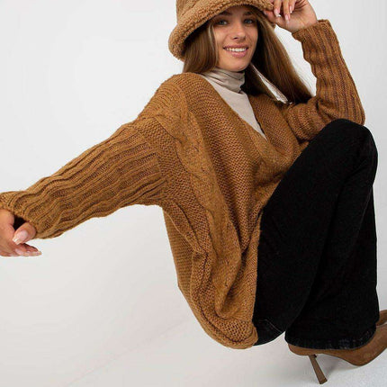 Enchanting Heart-Shaped Neckline Sweater - A Cozy and Fashionable Knit for Any Occasion
