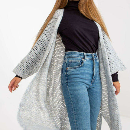 Elegant Openwork Knit Cardigan for All-Day Comfort