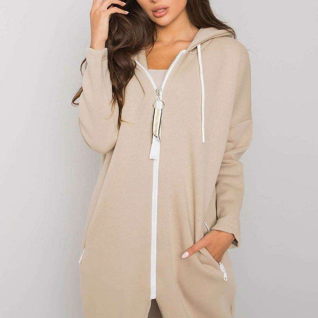 Cozy Zip-Up Cotton Hoodie