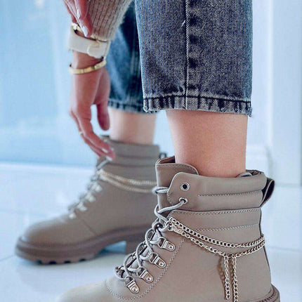 Women's Stylish Trapper Boots - Model 171107