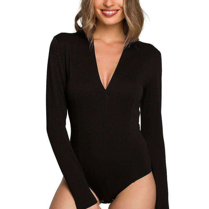 Sculpting Knit Shapewear Bodysuit - Chic Contour Comfort