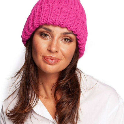 Charming Pom-Pom Knit Beanie