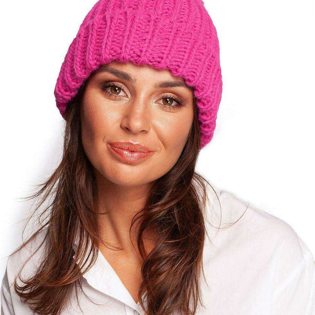 Charming Pom-Pom Knit Beanie