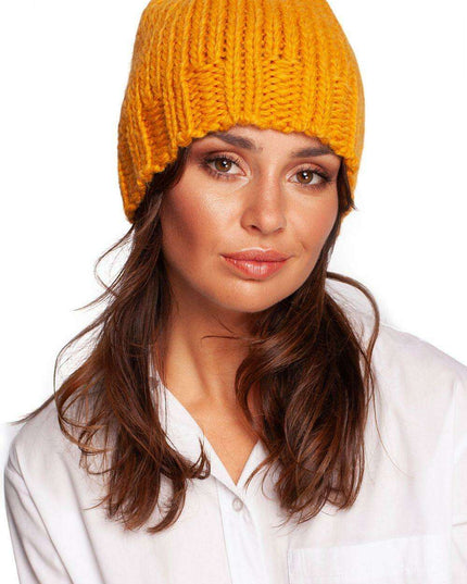 Cozy Ribbed Knit Beanie for Winter Warmth