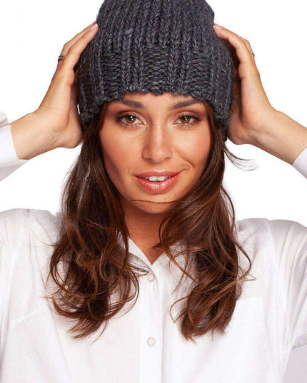 Cozy Ribbed Knit Beanie for Winter Warmth