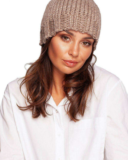 Cozy Ribbed Knit Beanie for Winter Warmth
