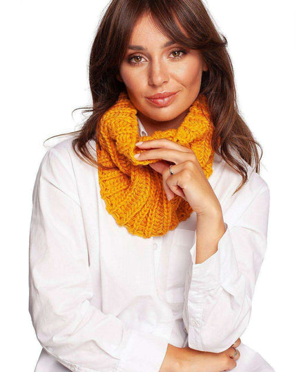 Chic Knit Infinity Scarf for Stylish Winter Warmth