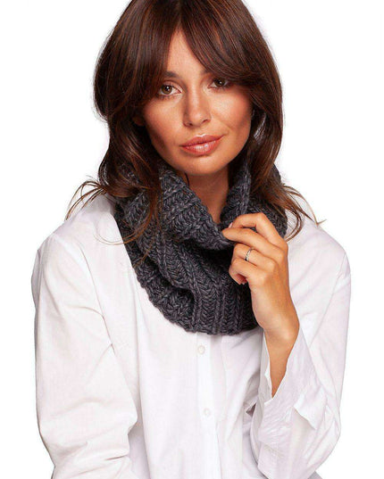 Chic Knit Infinity Scarf for Stylish Winter Warmth