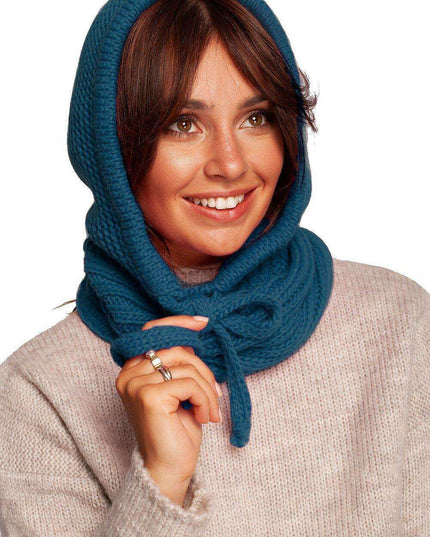 Chic Chimney Knit Loop Scarf