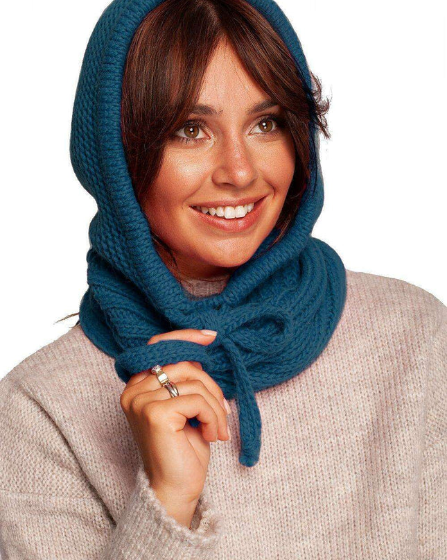 Chic Chimney Knit Loop Scarf