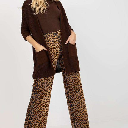 Parisian Cardigan With Pockets Three Quarter Sleeve