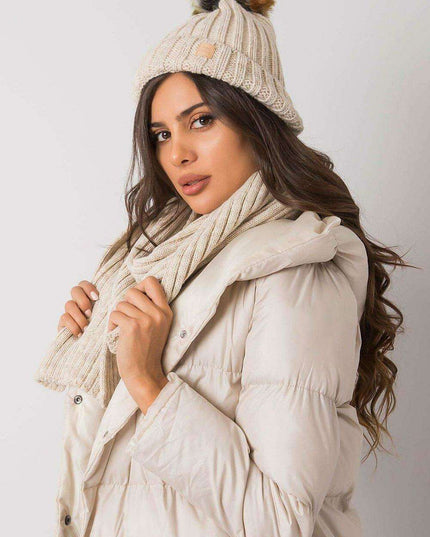 Parisian Chic Winter Hat and Scarf Set for Women Luxe