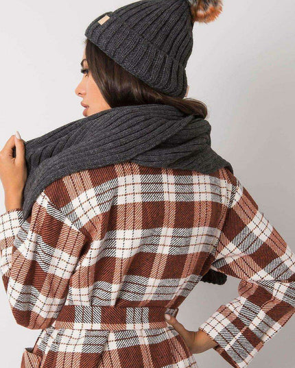 Parisian Chic Winter Hat and Scarf Set for Women Luxe