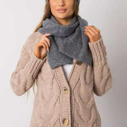 Elegant Winter Hat And Scarf Set For Women Cozy Warmth