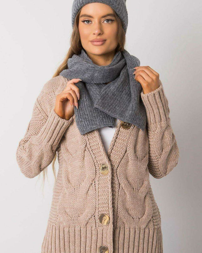 Elegant Winter Hat And Scarf Set For Women Cozy Warmth