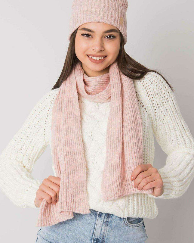 Polish Winter Hat and Scarf Set Cozy Acrylic Essentials