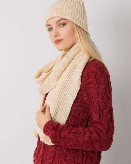 Polish Winter Hat and Scarf Set Cozy Acrylic Essentials