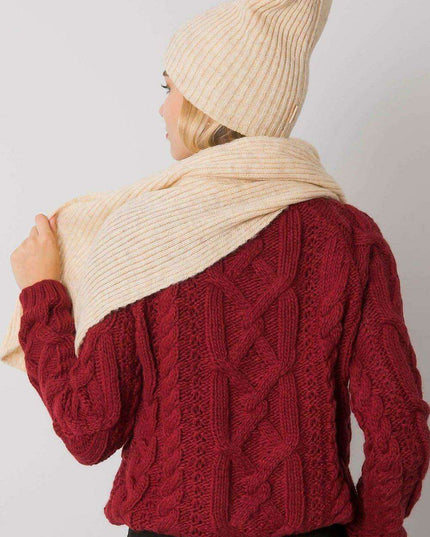 Polish Winter Hat and Scarf Set Cozy Acrylic Essentials