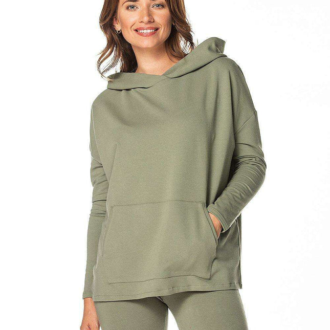 Cozy Hooded Sweatshirt with Convenient Kangaroo Pocket